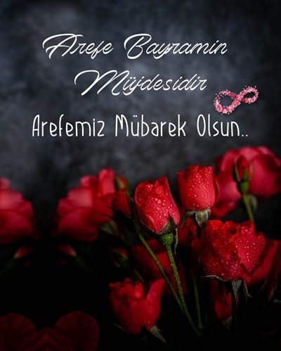 Bayramlaşan insanların yer aldığı Ramazan Bayramı resmi