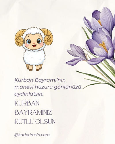 İslami motiflerle süslenmiş zarif Kurban Bayramı kutlama tasarımı